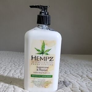 New Hempz Sugarcane & Papaya Body Moisturizer - White 17 Oz